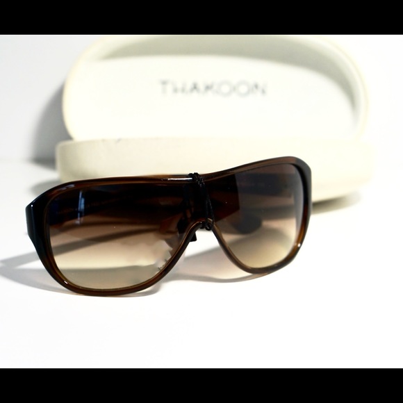 THAKOON Alex Paul Designer Shield Gradient Sunglasses Unisex - Picture 5 of 9